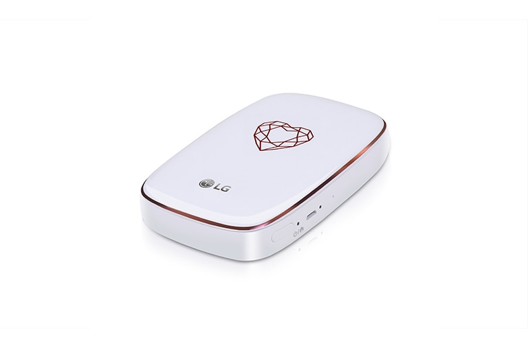 LG ポケットフォト スマートフォン連動プリンター, PD269W