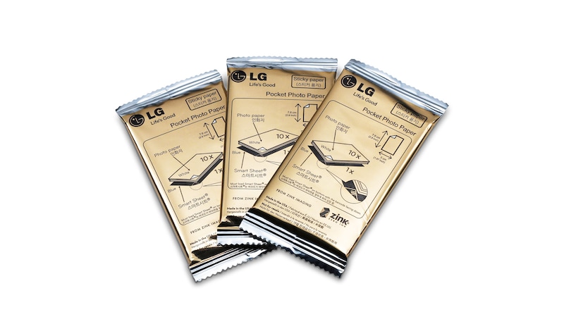 LG シールタイプポケットフォトペーパー(ZINK ® フォトペーパー) シールタイプ, PS2313