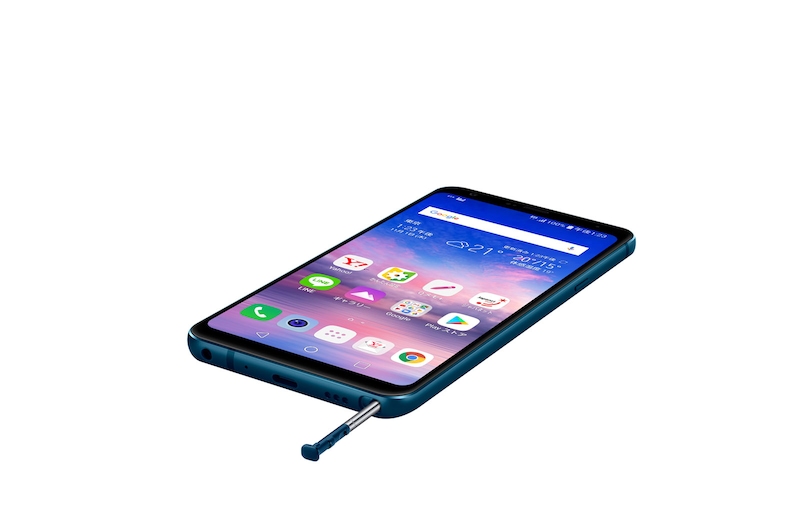 LG 大画面でみやすく、ペン操作で使いやすい、新しいスマホ体験を。LG Q Stylus 801LG, 801LG