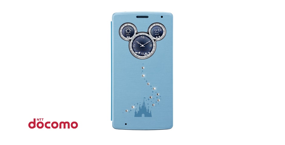 Disney Mobile on docomo DM-01G の正面画像	