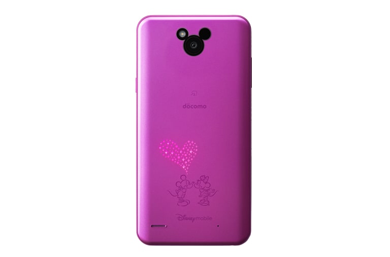 Disney Mobile on docomo DM-02H の正面画像	