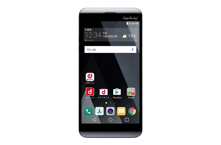&#34;動画&#34;、&#34;写真&#34;、&#34;音&#34;、全てが匠クオリティー。V20 PRO L-01J の正面画像	
