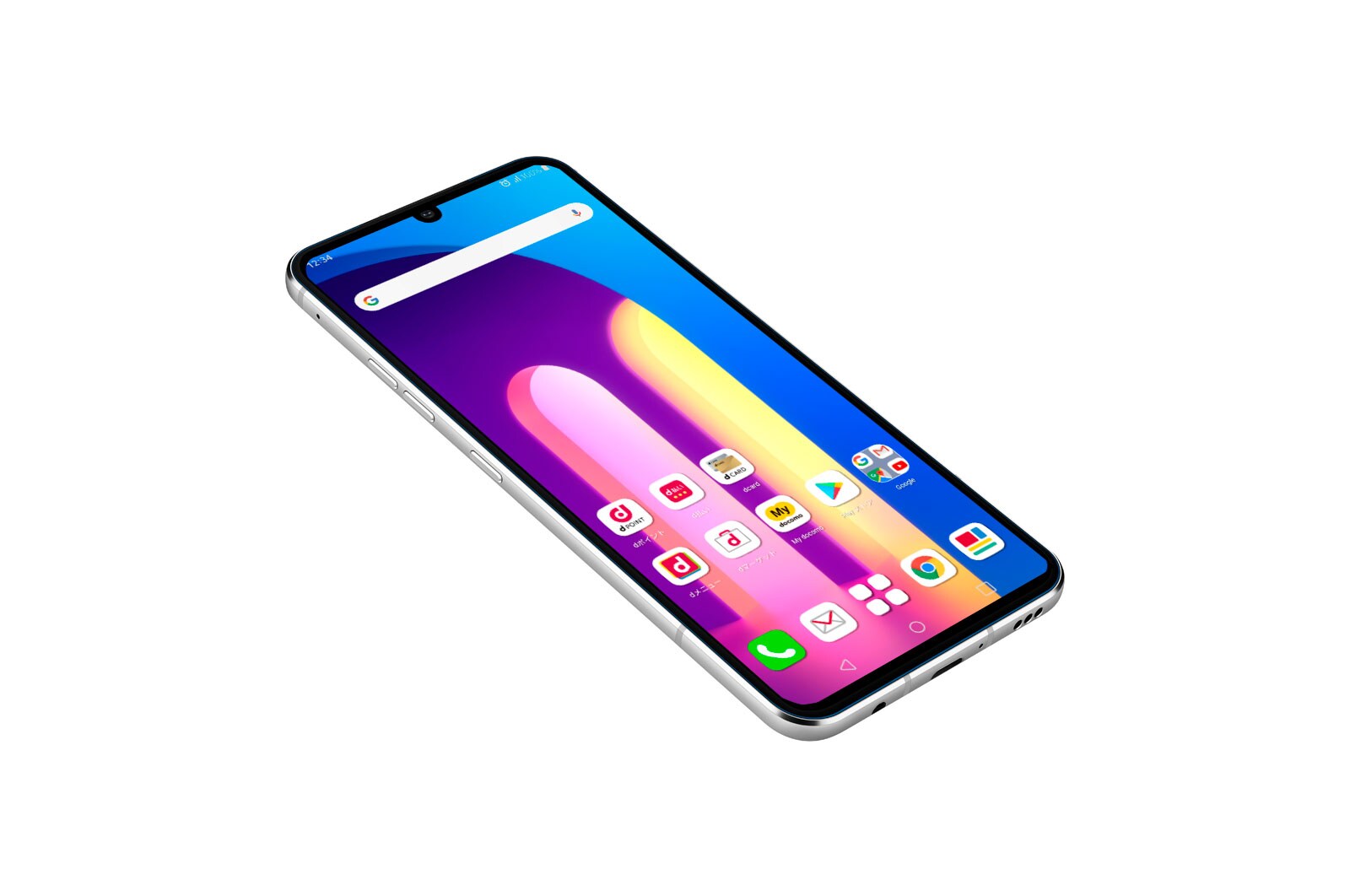 LG 2画面に変身。2倍広がり可能性無限大、5Gスマホ。, L-51A