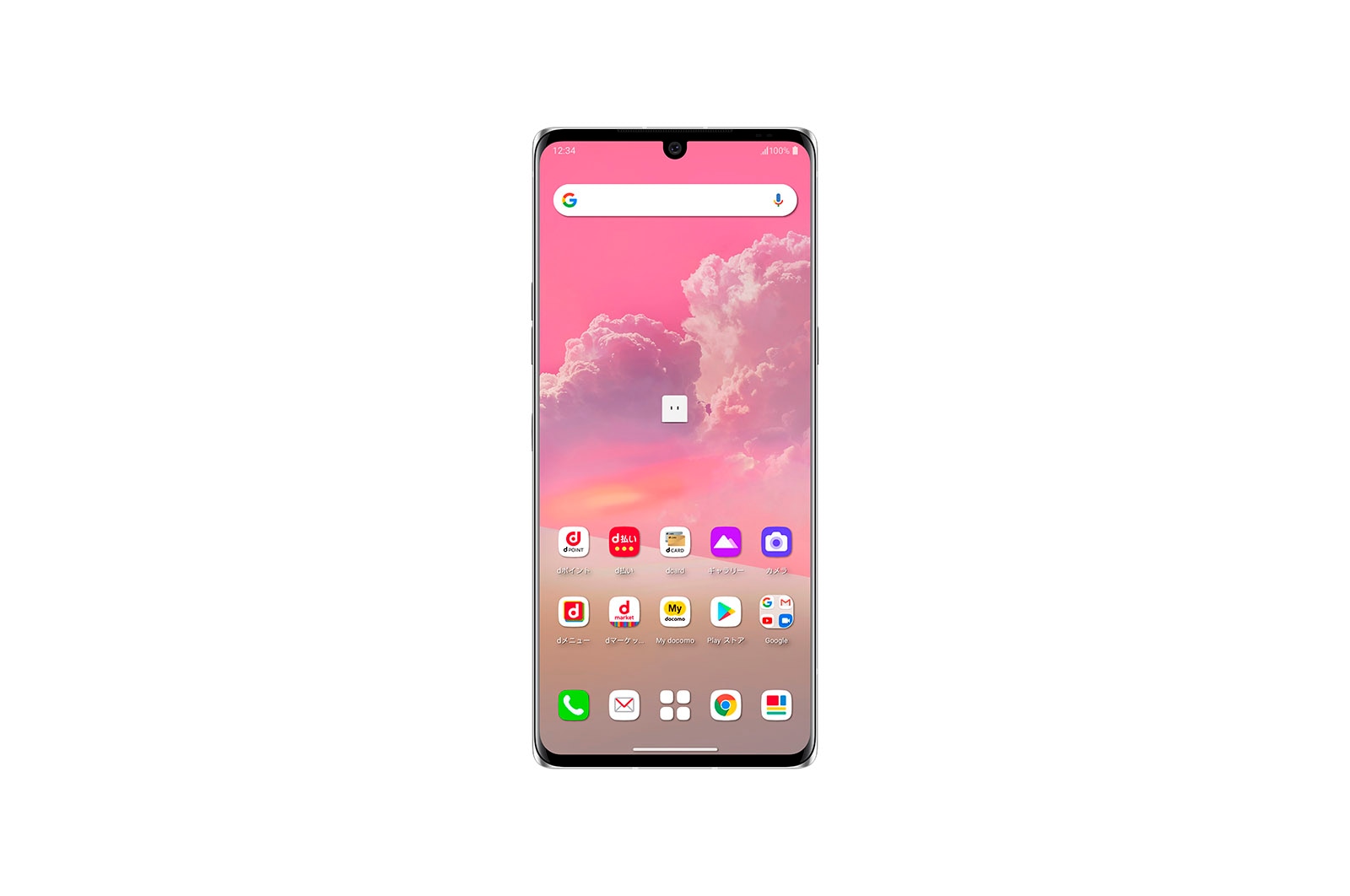 スタイリッシュに、スマートに。できるが広がる5G。 L-52A の正面画像	