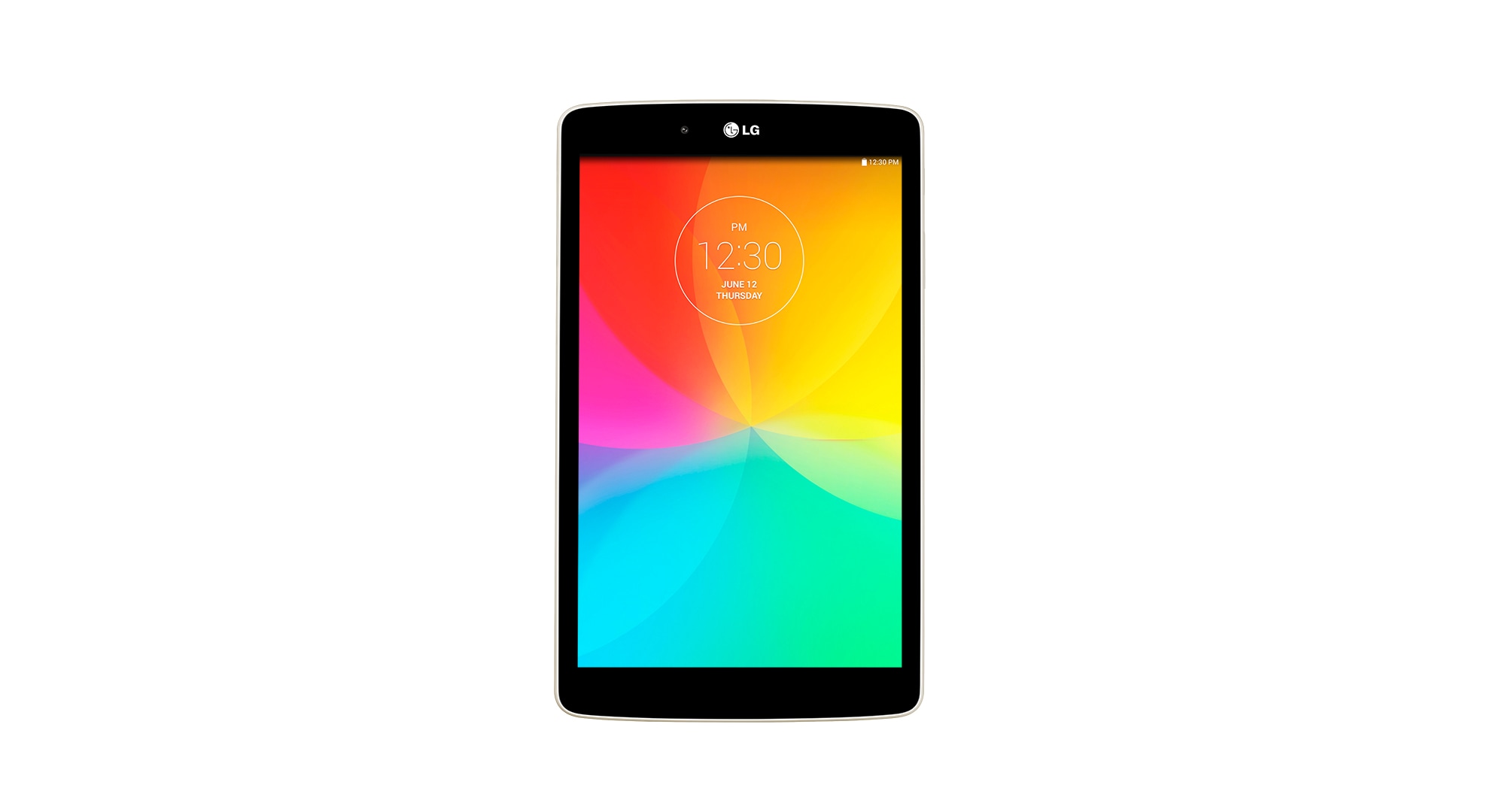 カジュアルに楽しめる8インチタブレット　LG G Pad 8.0 LG-V480 の正面画像	