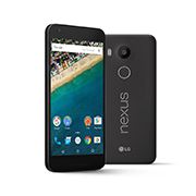 シンプルに、使いやすく。 究極のAndroid™ 体験を。 5X の正面画像	