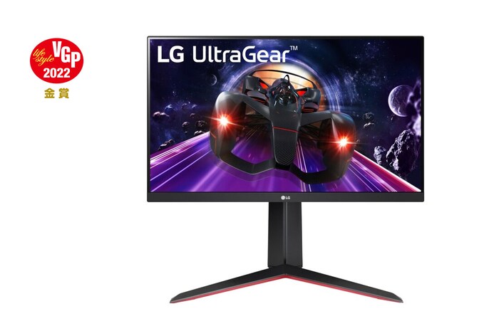 LG 23.8インチ 1ms対応IPSパネル FHD(1920×1080)@144Hz ゲーミングモニター, 24GN650-BAJP