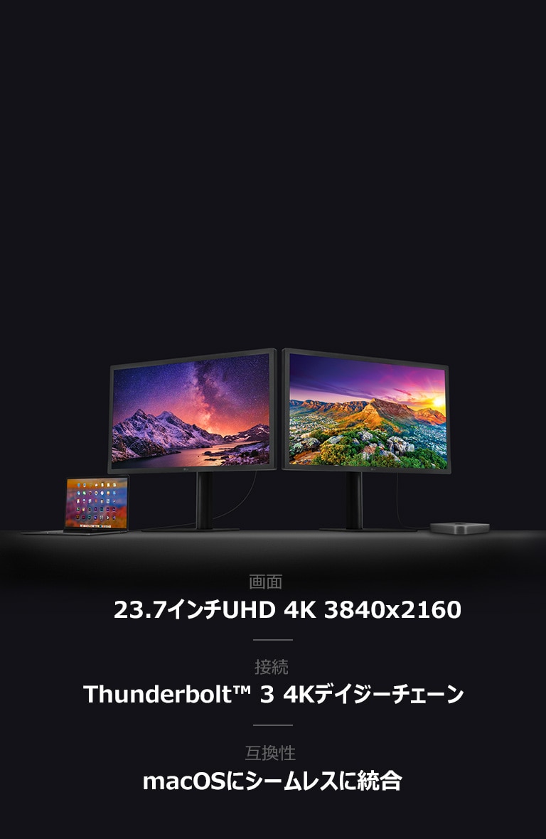 LG ultrafine display Mac 24MD4KL