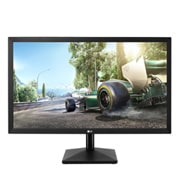応答速度1msパネル採用21.5インチゲーミングモニター 22MK400H-B の正面画像	