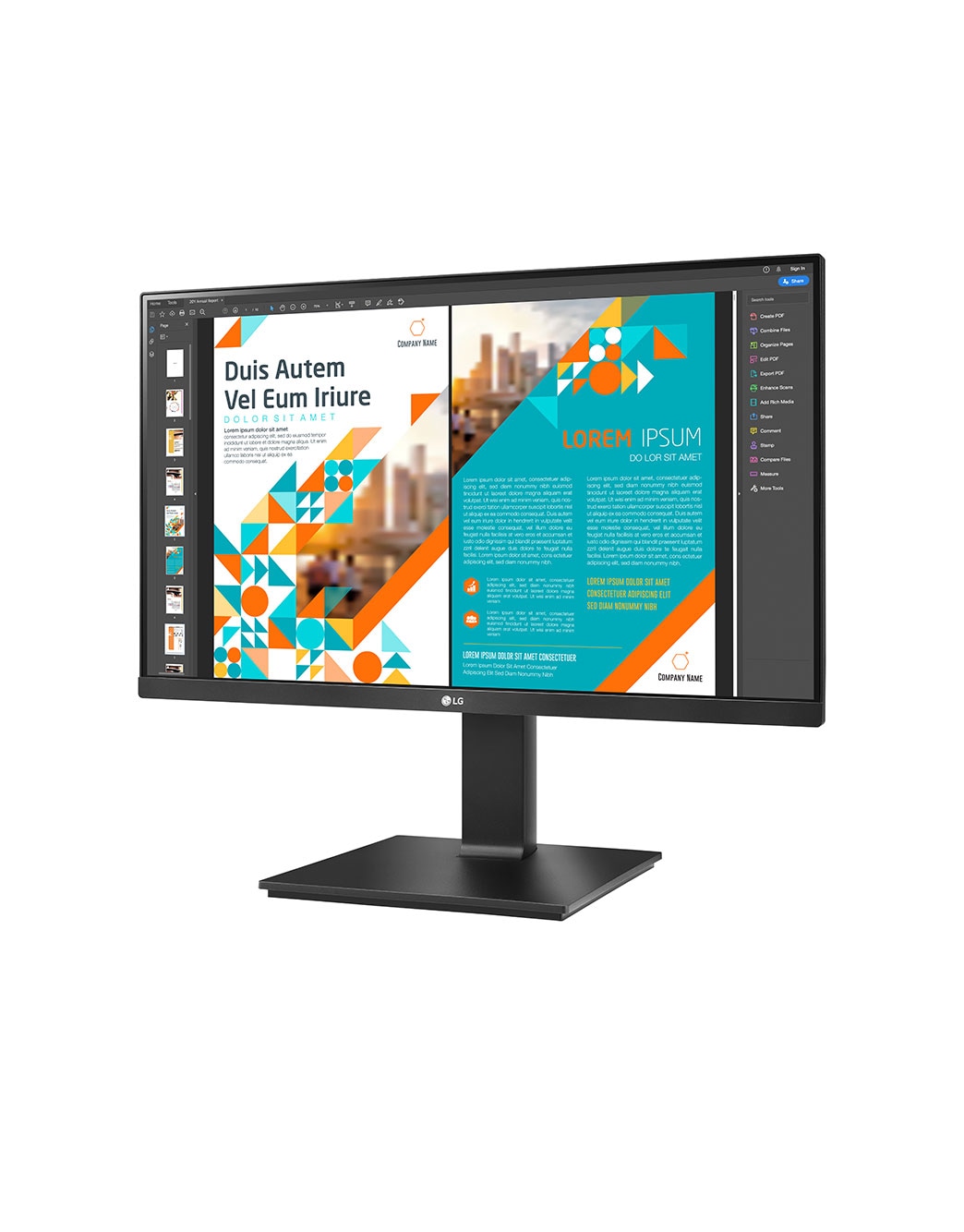 送料込み! 極美品 LG 24QP550-B 23.8インチ モニター HDR large-m03.jpg