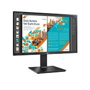 LG 仕事を快適にするフレキシブルスタンド採用の23.8"WQHDモニター, 24QP550-B