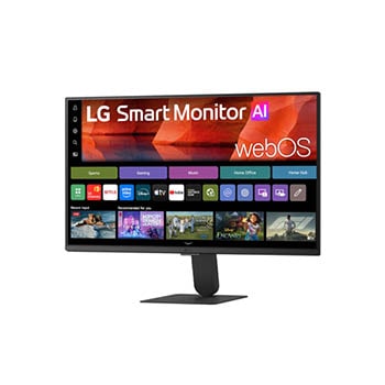 LG webOS搭載 23.8インチ フルHD IPS Smart Monitor AI スマートモニター, 24U511SB-B
