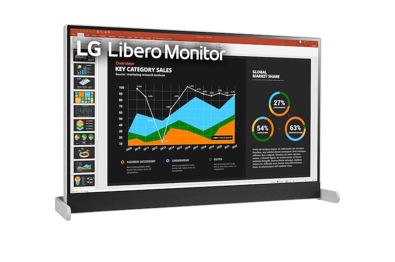 LG 据え置き、吊り下げの2タイプのスタンドを採用, 27BQ70QC-S