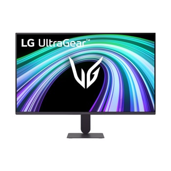 Front view of 27インチ UltraGear™ フルHD IPS 144Hz 1ms(MBR) ゲーミングモニター 27G411B-B