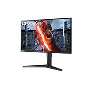 LG 応答速度1ms IPSパネル搭載 LG Ultra Gear™ ゲーミングモニター, 27GL83A-B