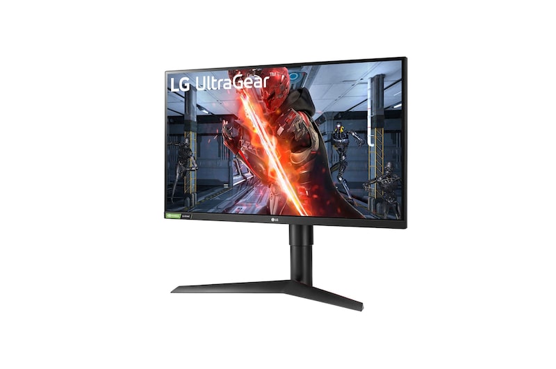 LG 応答速度1ms IPSパネル搭載 LG Ultra Gear™ ゲーミングモニター, 27GL83A-B