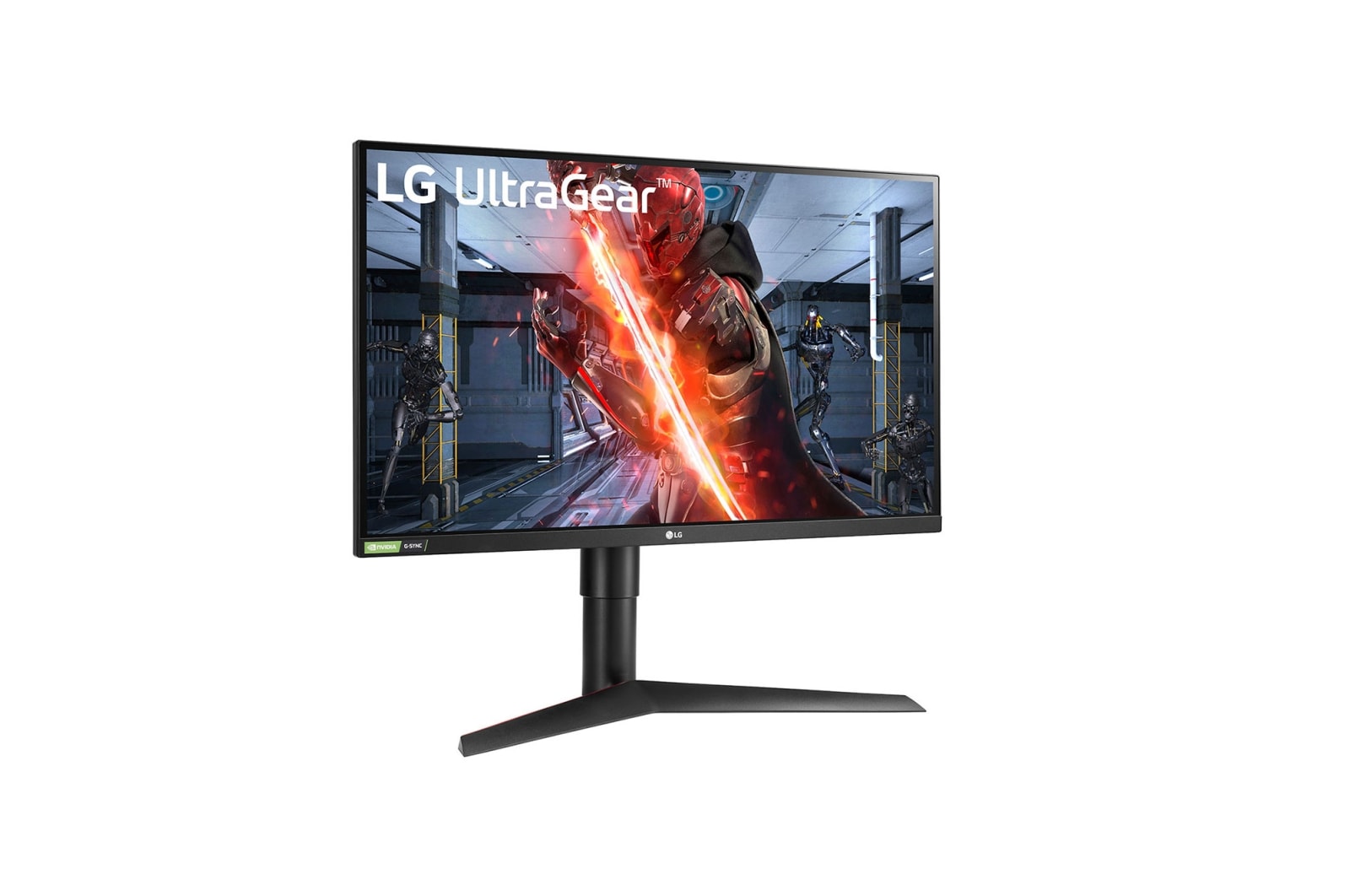 LG 応答速度1ms IPSパネル搭載 LG Ultra Gear™ ゲーミングモニター, 27GL83A-B