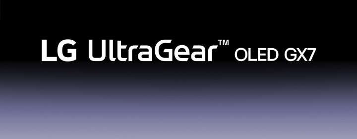 UltraGear™ OLED GX7 ロゴ画像。