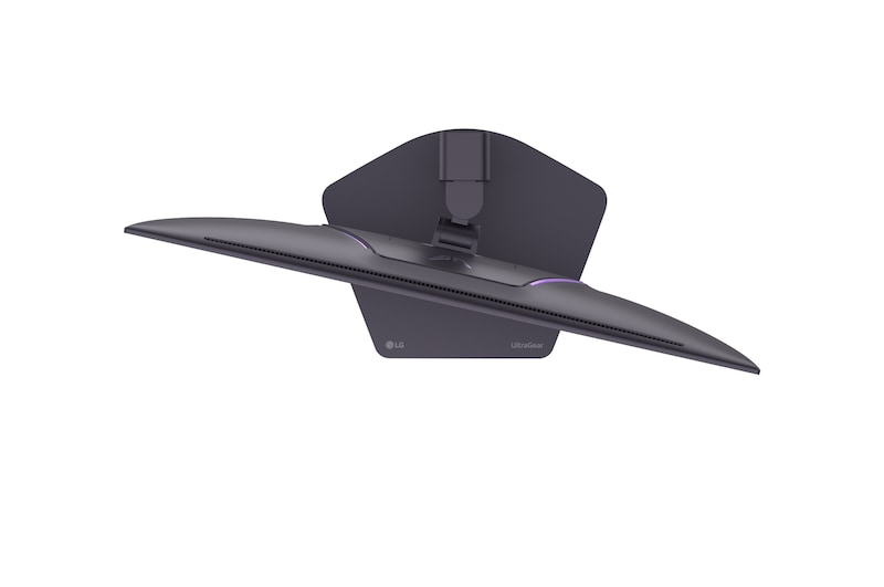 +30 degree swivel monitor top view