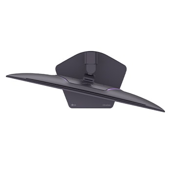 +30 degree swivel monitor top view