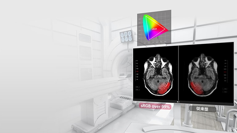 正確な色彩描写