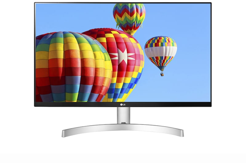 LG 没入感を高める3辺フレームレスデザイン27インチフルHDモニター, 27ML600S-W