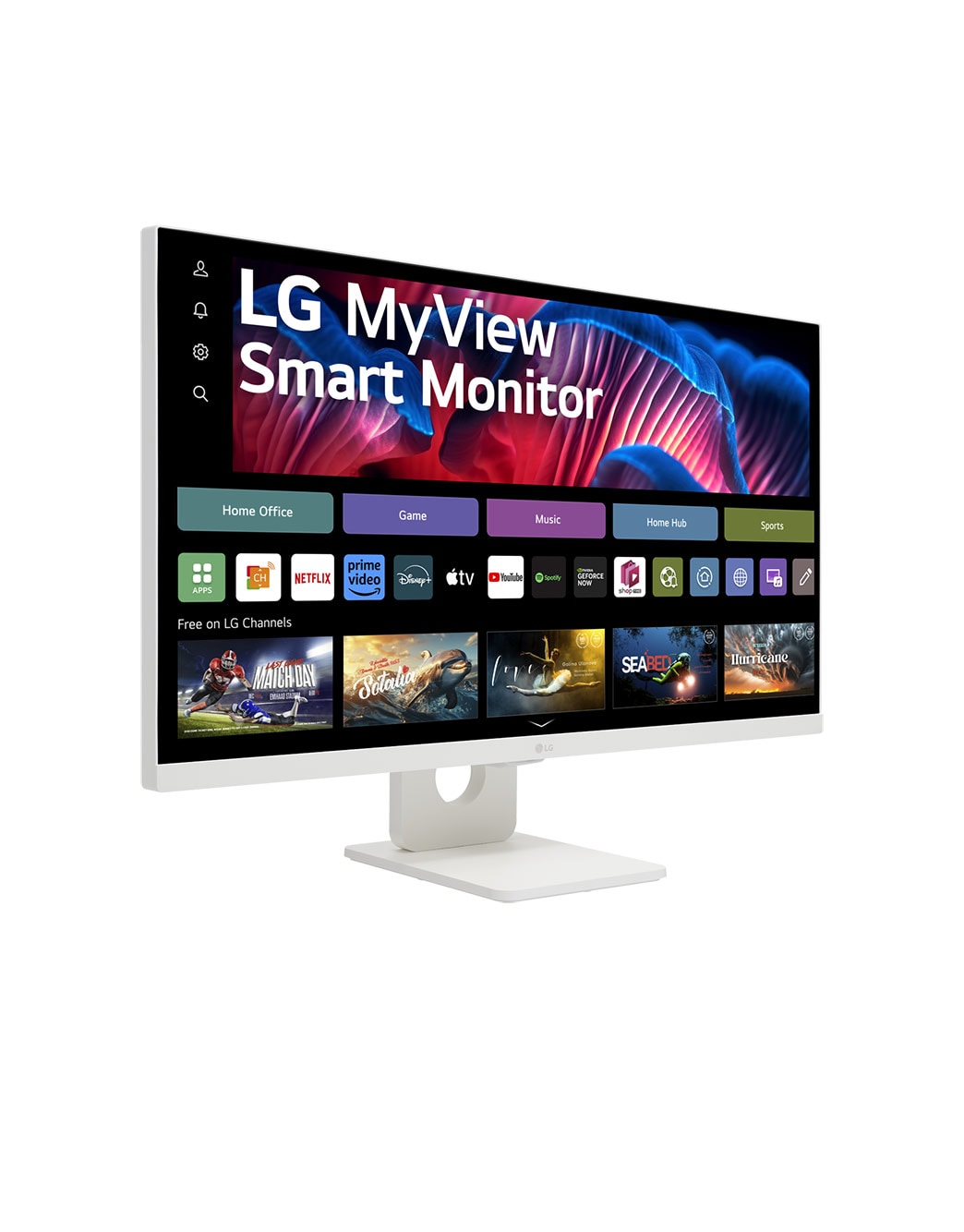 LG MyView 27インチ 4Kモニター 27SR75U-W LG Electronics Japan 27インチ4Kスマートモニター(3840x2160