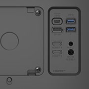 ポートのクローズアップ画像