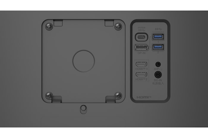 ポートのクローズアップ画像