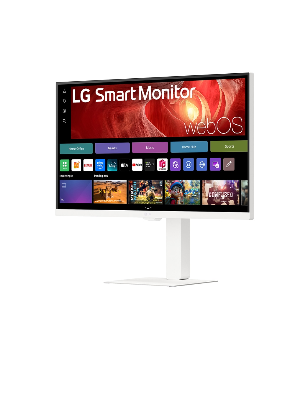 LGスマートモニター/27型/4K IPSパネル/27U730SA-W 27 Inch IPS Smart Monitor - 27U730SA-W | LG USA
