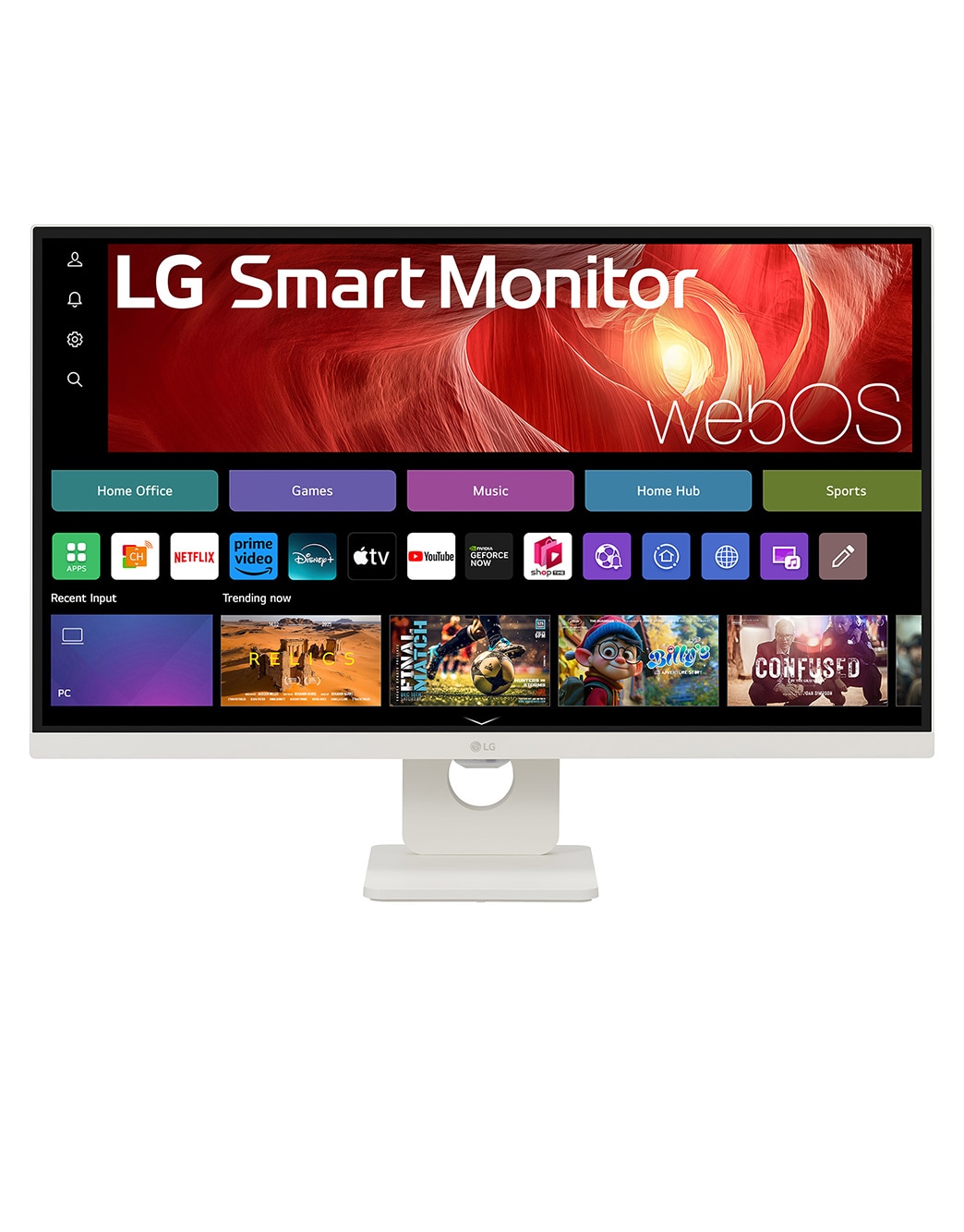 4月購入:32インチ【LG スマートモニター ディスプレイ】 32SR73U-W 公式】32SR73U-W | モニター | LG JP