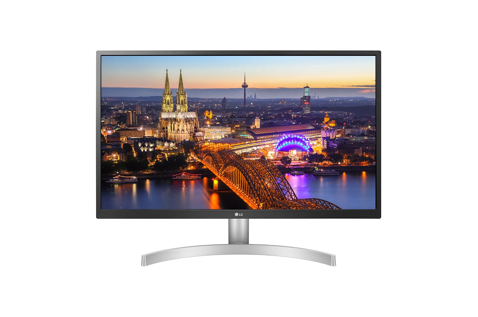 PC/タブレット美品 LG 27UL500-W 27インチ 4K モニター