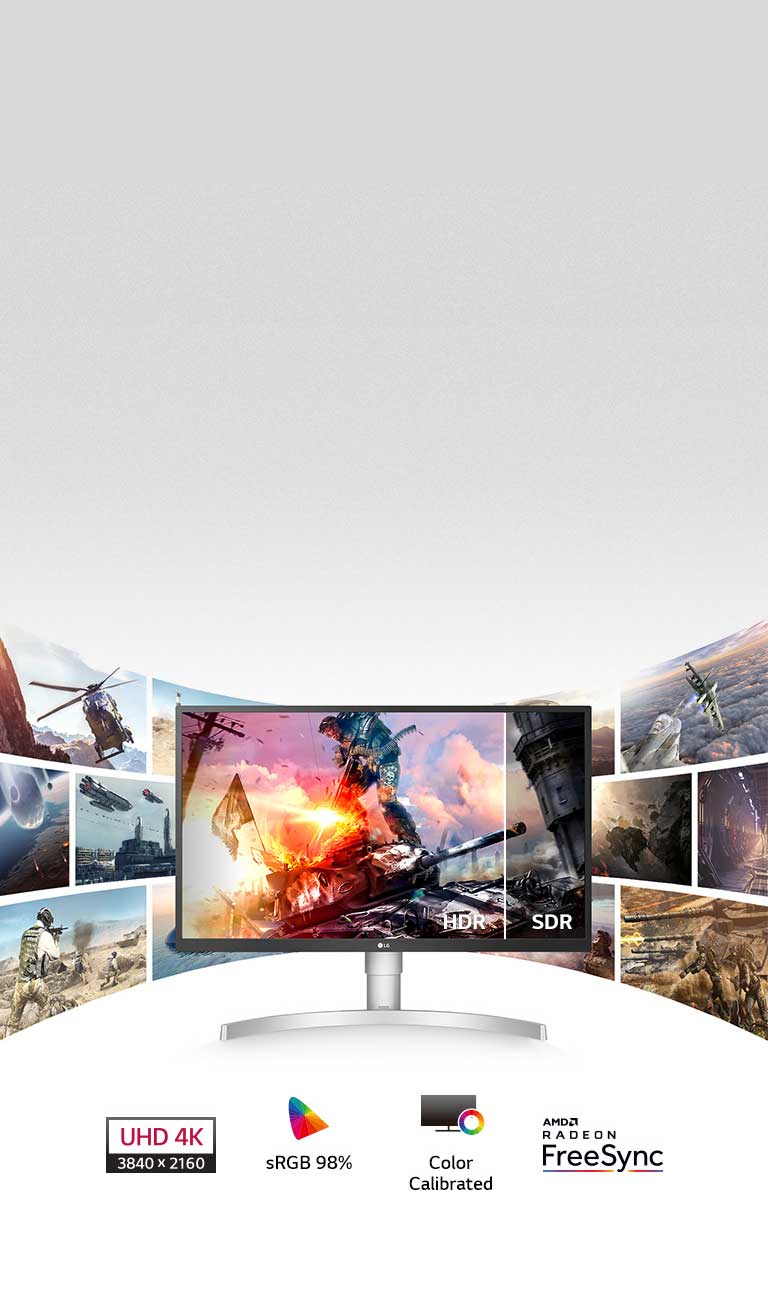 公式】 LG エルゴノミックスタンド採用 4K モニター - 27UL550-W | LG 公式】 LG エルゴノミックスタンド採用 4K モニター - 27UL550-W | LG