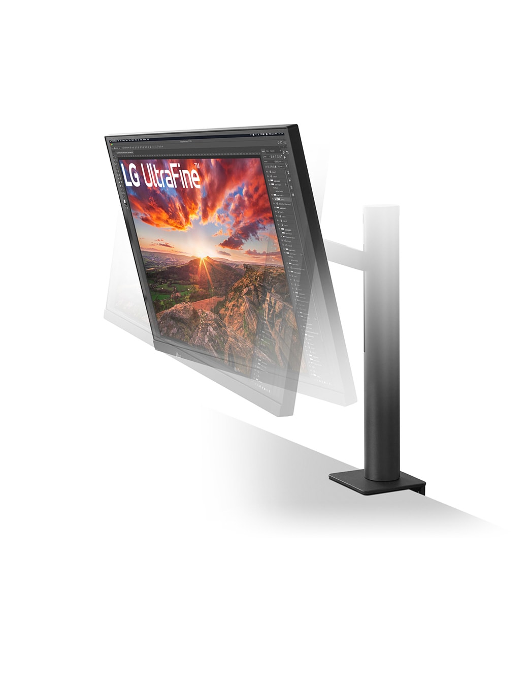 即日受渡❣️全国送料込LG 24型4Kゲームに最適な液晶モニターアーム付き 公式】 LG アームスタンド採用 IPS 4K モニター - 27UN880-B