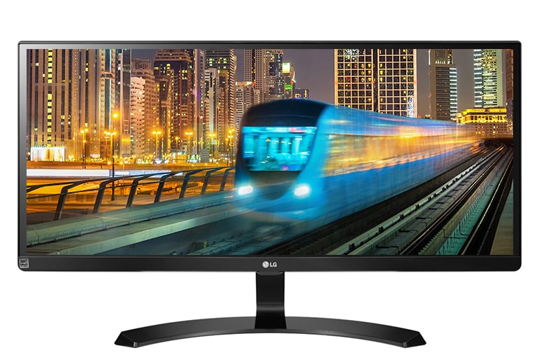 視界が広がり圧倒的な没入感を実現 29UM59-P の正面画像	