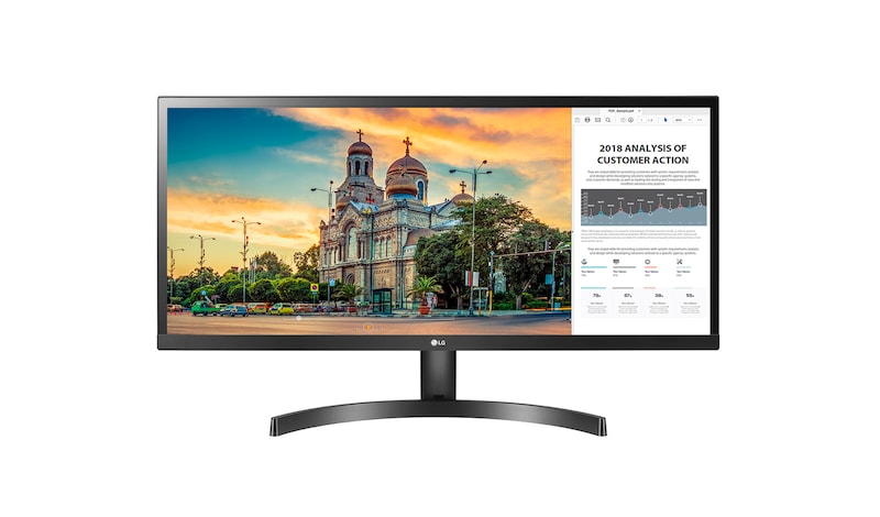 LG 視界が広がり圧倒的な没入感を実現, 29WK500-P