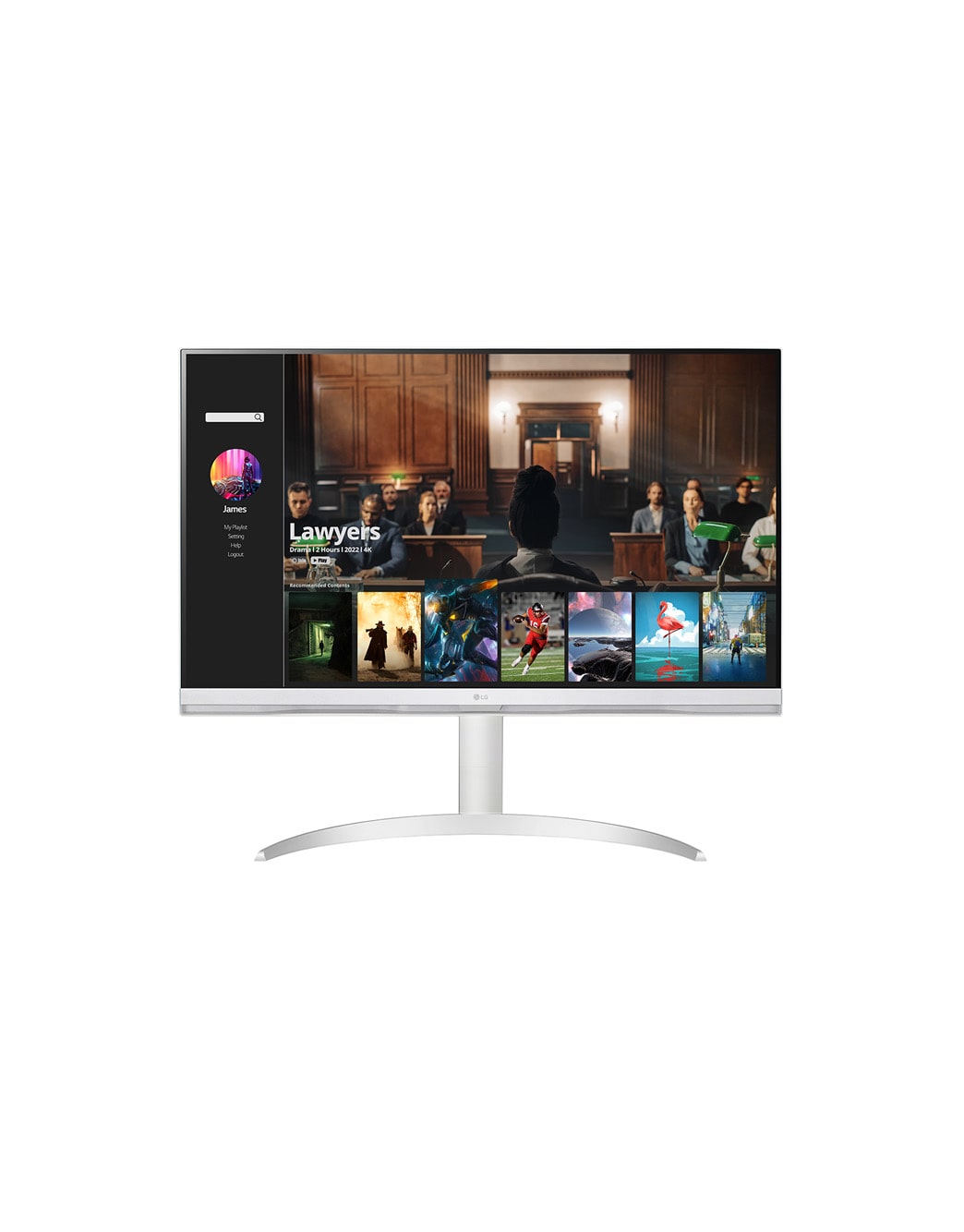 LG 32SQ730S 液晶モニター 4K 31.5型 VAパネル ワイド★ 32SQ730S-H | モニター | LG JP