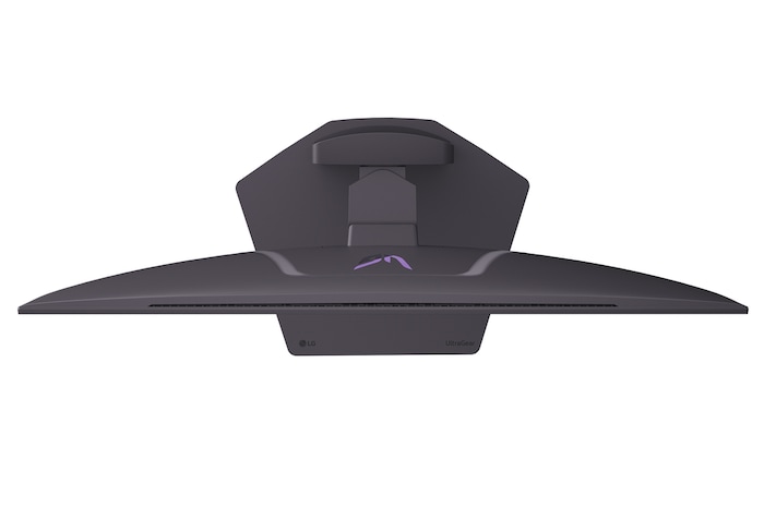 チルト調節されたモニターの側面画像