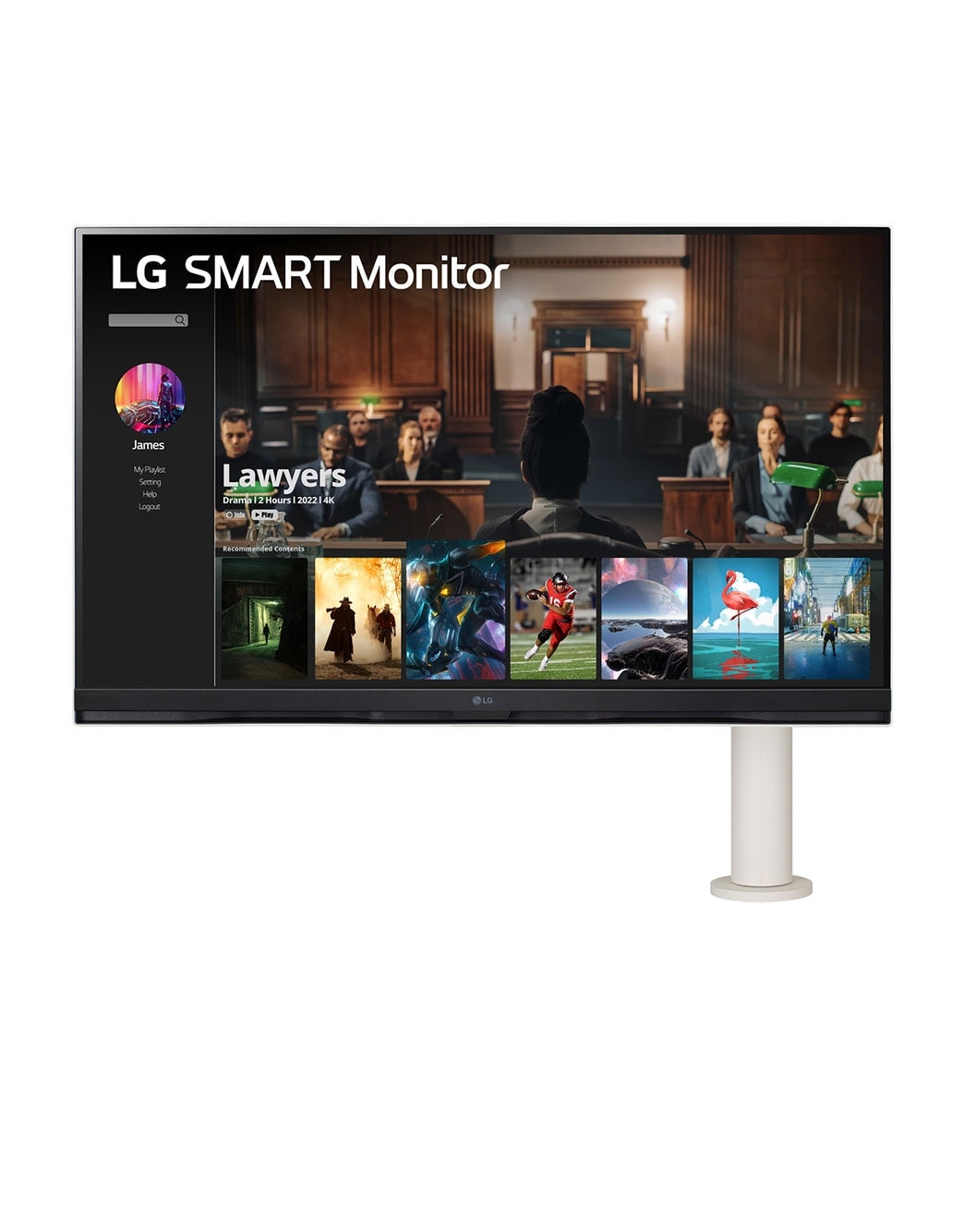 LG 32SQ780S-W/LG 31.5インチ4K (スタンド付き) 32SQ780S-W | モニター | LG JP