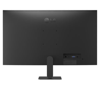 デスクに置かれたLGモニターがデータダッシュボードを表示し、多用途なパフォーマンスと超スリムなデザインを強調。