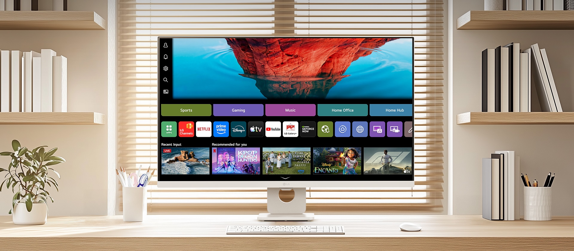 32U721SB-W | モニター | LG Japan
