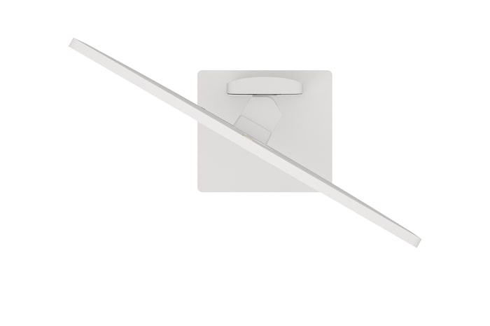 -20°のスイベルモニター上面図