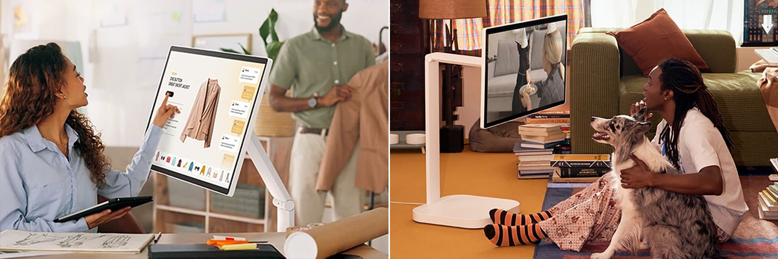 仕事も、遊びも、高品質なディスプレイで