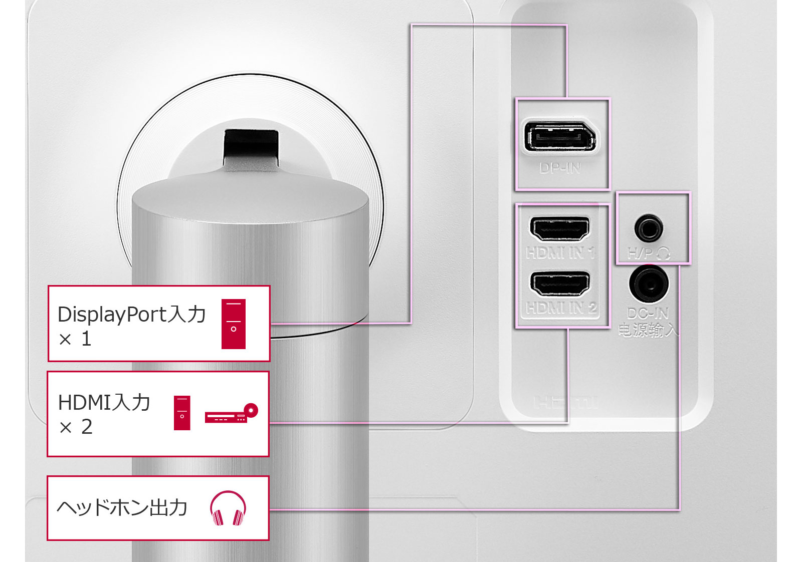 大画面だからさまざまな用途が快適に。31.5インチ 4Kモニター