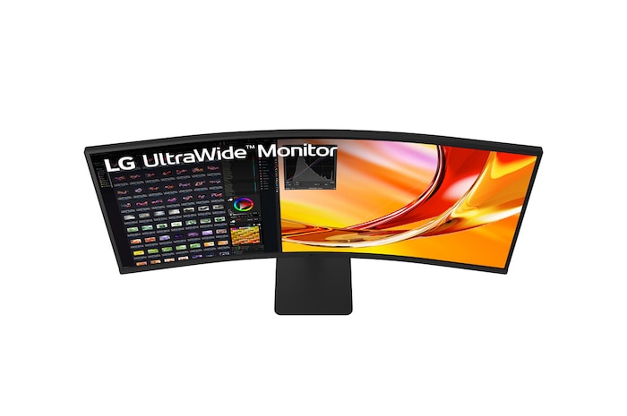 LG 34インチ3440×1440 21:9曲面型ウルトラワイドモニター, 34U601B-B