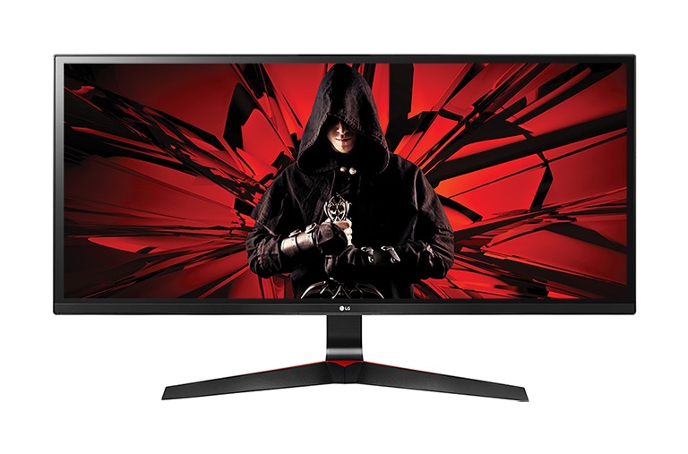 視界が広がり圧倒的な没入感を実現 34UM69G-B の正面画像	
