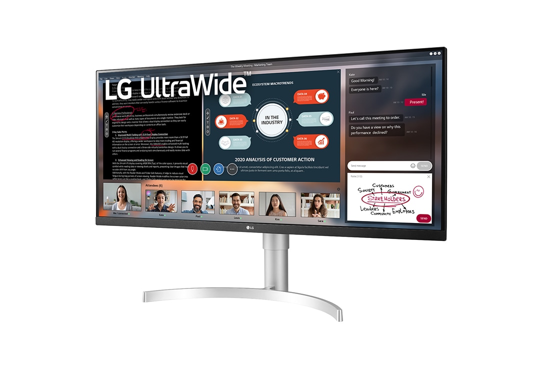 【AJ】LG 34WQ650-W モニター ディスプレイ 34インチ ★ 公式】 LG 21:9 ウルトラワイドモニター - 34WQ650-W | LG JP