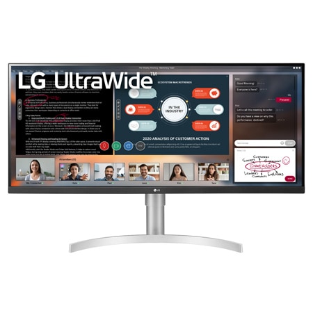 LG 34WQ650-W SILVER LGウルトラワイドモニター 34インチ