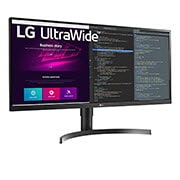 LG 34インチ UltraWide™ QHD (3440 x 1440) IPSモニター, 34WN750-B