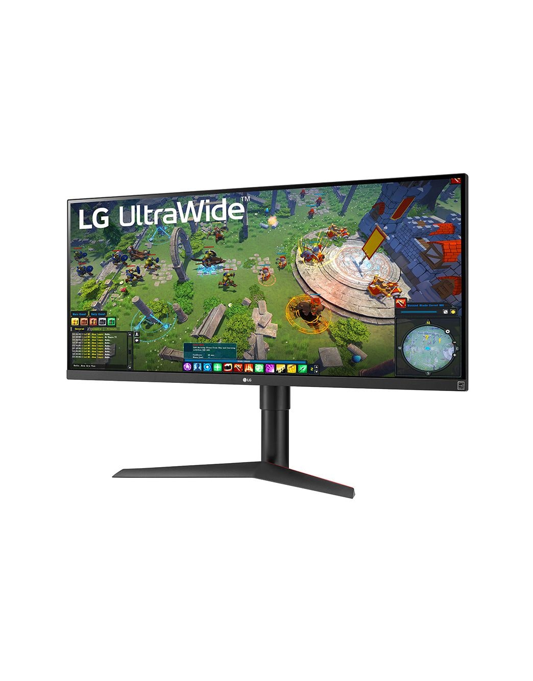 LG 34WP65C-B ゲーミングモニター 34インチ UltraWide™ 34 Inch QHD Curved Widescreen Monitor - 34WP65C-B